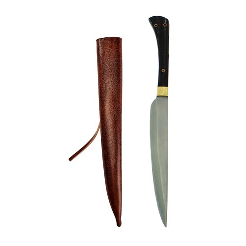 Mittelalter Messer 1200 - 1500 Spätmittelalter Mittelaltermesser inkl. Scheide - Bild 7 von 10