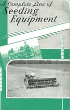 IH Farmall McCormick-Deering Grain Drills Complete Line of Seeding Equipment