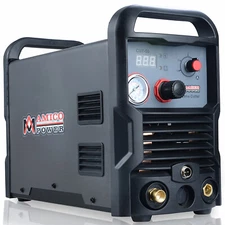 CUT-50, 50 Amp Plasma Cutter, 100-250V Wide Voltag Compact Metal Cutting Machine