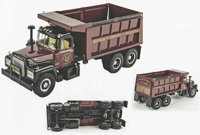 First Gear 1/34 diecast Ray Meyer Mack R Model Dump NIB trucks 19-2379