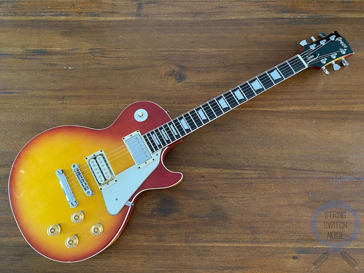 Greco Les Paul Custom, Cherry Burst, MIJ, 1975 | eBay Greco Les Paul Custom, Cherry Burst, MIJ, 1975 | eBay