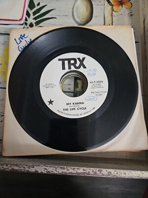 Rock Promo 45 The Life Cycle - My Karma / I Wanna Live On Trx VG
