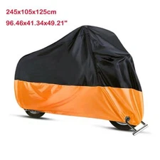 XL Bike Motorcycle Cover Waterproof Heavy Duty Scooter Outdoor Rain Protection