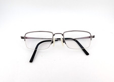 Nike Eyeglasses, Frames Only, NIKE 4195 010, 54-19-145, Silver, Half Rim