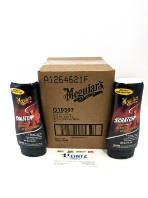MEGUIARS G10307 Scratch X fine scratch and blemish remover 2pack 7oz wax protect