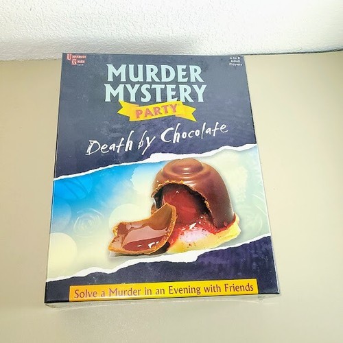 Partyspiel - Murder Mystery Party - DEATH BY CHOCOLATE sealed SPIEL Erwachsene