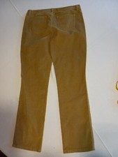 346 Brooks Brothers Size 8 Natalie Fit Stretch tan Corduroy Pants Women's