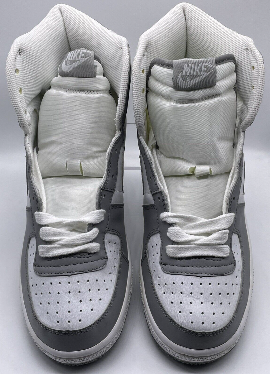 Vintage Nike Terminator High White Medium Grey 2003 307147