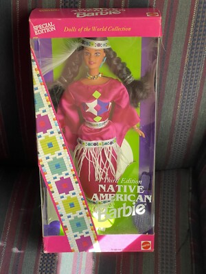 Barbie Third Edition Native American Special Edition Dolls of the