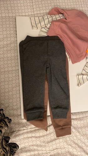 Kids Headquarters NWT Boys Motorcycle Hoodie (2) Joggers, 4Pc. Set, Size 2T - Picture 9 of 11