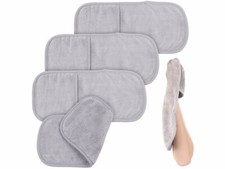 4 gants de toilette en microfibres - Sichler Beauty