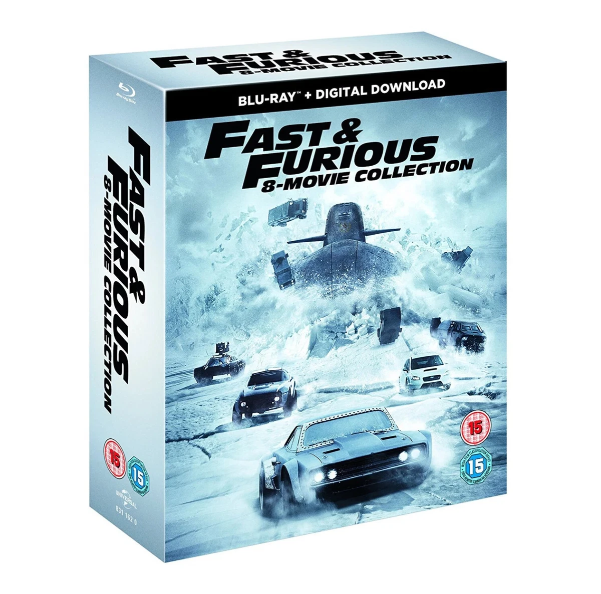 Fast & Furious Box Set Blu-ray: Region Free DVDs & Blu-ray Discs