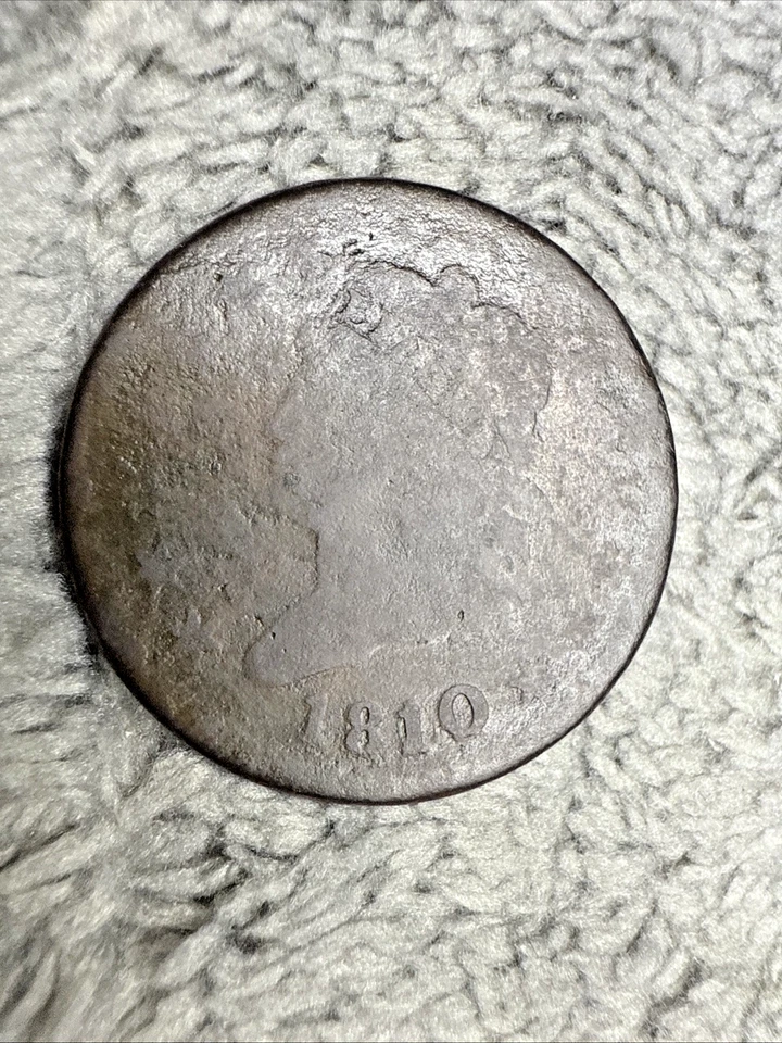1810 Classic Head Cent – Scarce Early Copper - Image 4 of 4