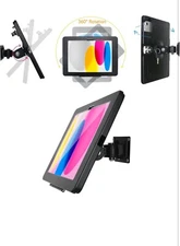 On Wall Mount bracket for iPad 10.9” 2022 10th gen Anti-theft Lock And Key Metal