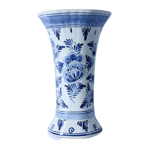 Beautiful Delft Blue Vase from the Early 1960s - Picture 4 of 9