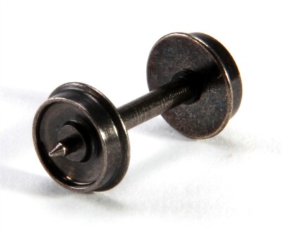 InterMountain HO Scale 36" & 40" Wheelset – Blackened Brass For Realistic Detail (Pack Of 2)