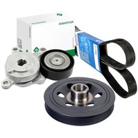 Bosch 5PK1515 Keilrippenriemen INA Spanner Riemenscheibe FüR W246 W176 1.6-2.0