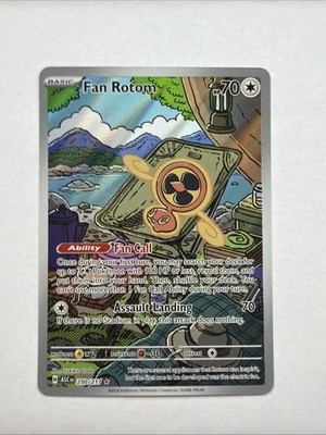 Fan Rotom 250/217 IR Ascended Heroes Evolution English Pokemon TCG MINT