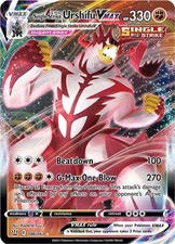 Single Strike Urshifu VMAX - 086/163 - Pokemon Battle Styles Ultra Rare Card NM