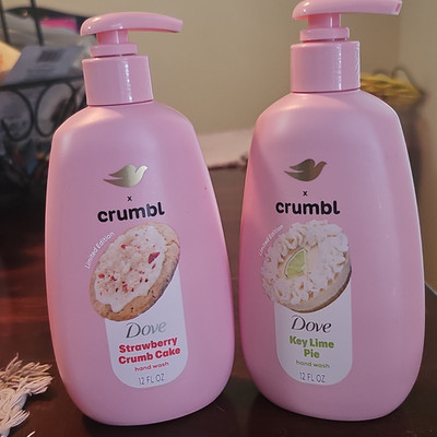 Dove x Crumbl Limited Edition Liquid Hand Wash Set 2x12 fl oz, 2 Scents