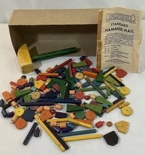 Vintage Playskool Standard Hammer-Nail Set