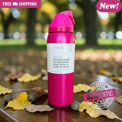 NEW Owala ''Read My Lips'' 40 oz - Read My Lips-  Stainless Steel Free Sip