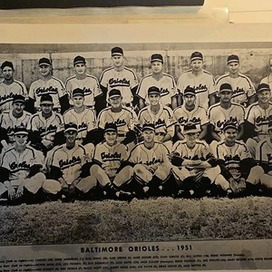 Baltimore Orioles 1951 Vintage Baseball Team Photo - Baltimore Orioles Team