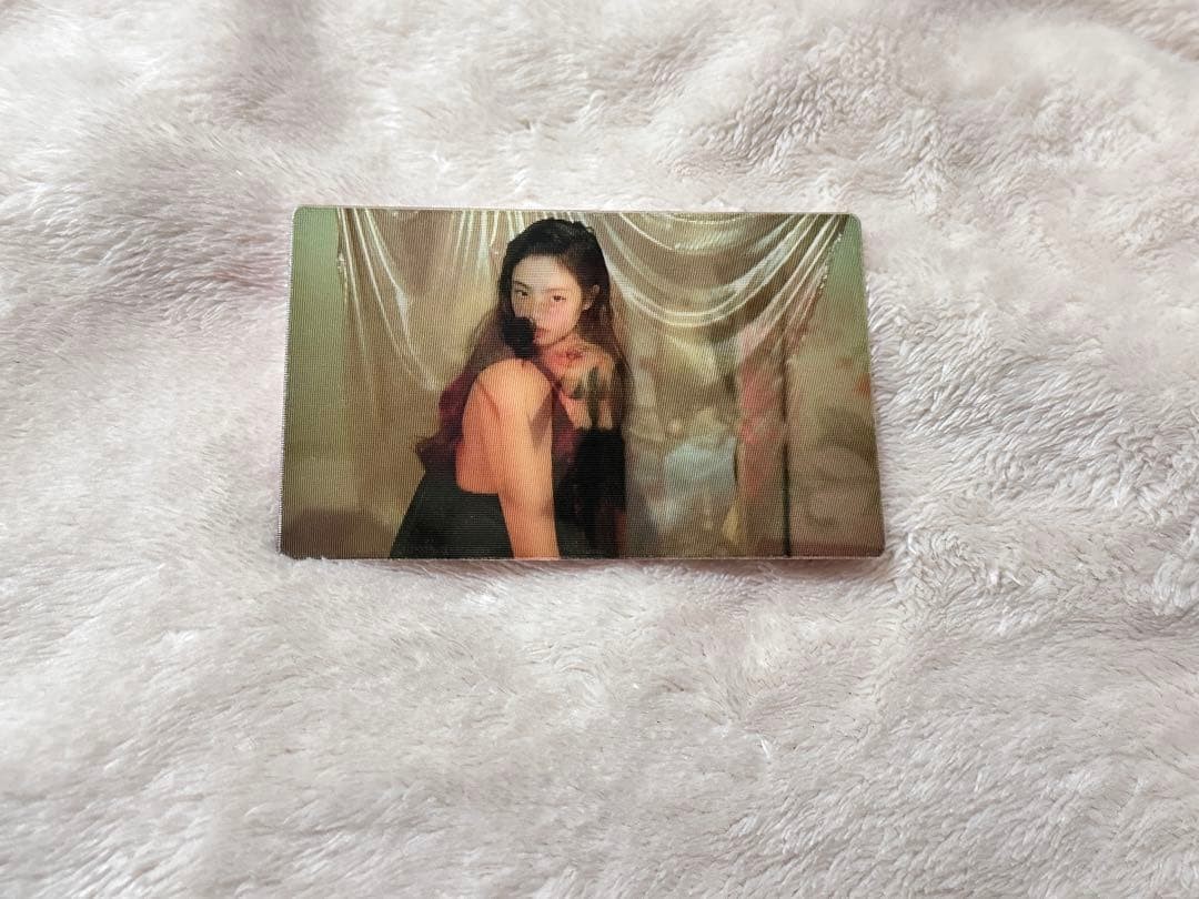 K-POP・アジア BLACKPINK JENNIE SOLO SPECIAL RARE BLACKPINK JENNIE SOLO Lenticular Photo Card Official Rare K-POP