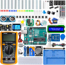SunFounder Inventor Lab Starter Kit with Original Arduino Uno R3 REV3 Multimeter
