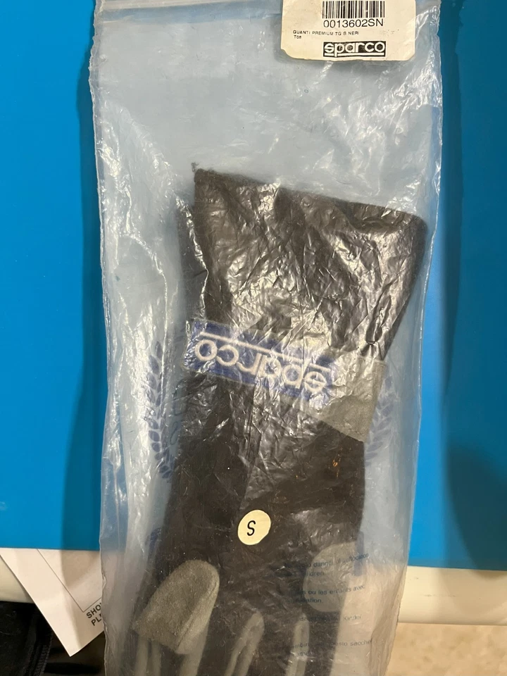 Sparco racing gloves - Premium TG S Neri Foto 4 de 4