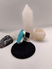 Druzy quartz  Natural Stone 925 Sterling Silver Ring Size 6.5 — photo 2