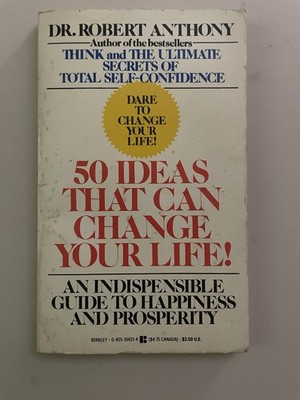 50 Ideas That Can Change Your Life - Paperback, by Anthony Robert - Acceptable n