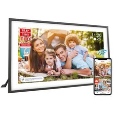 Digital Picture Frame 15 Inch Large Frameo Digital Photo Frame  32GB, 1920