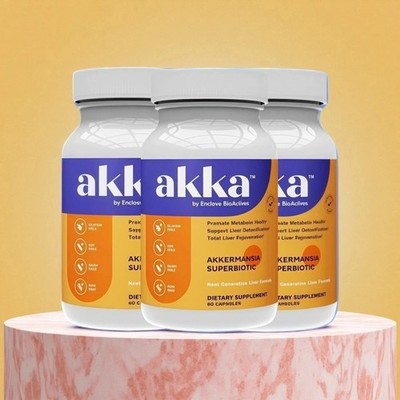 AKKA Premium Liver Cleanse Detox & Repair Superbiotic,Milk Thistle,Gut Health
