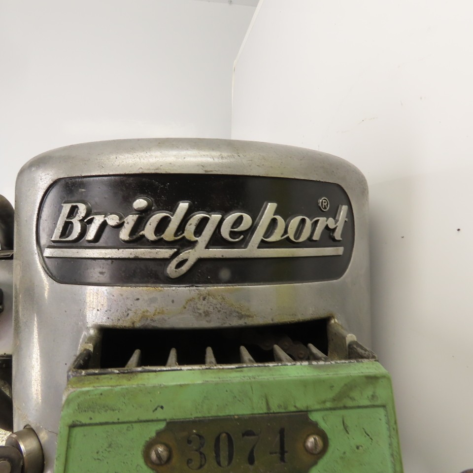 Bridgeport J221391 Vertical Knee Mill Belt Drive Spindle Head