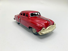 Tin Friction Cadillac Fleetwood 5" Japan 1950's Burgundy Red 1951 1952 1953 SSS