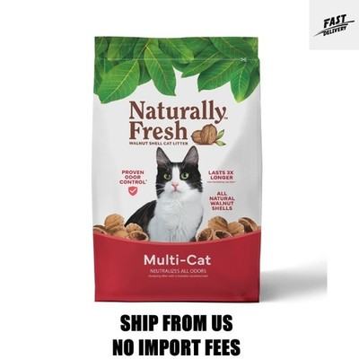 Naturally Fresh Multi Cat Litter, 40 lb. Bag.