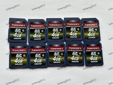 10PCS  transcend 4gb ultra industrial sd card...