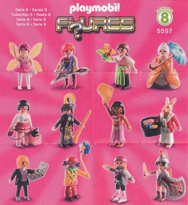 35181, Playmobil 5597, Figures Serie 8, Girls, neuwertig