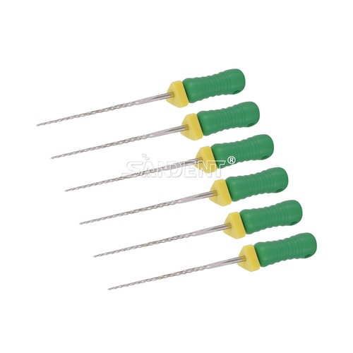 10-100Confezioni 25mm Dentale Endo Radice Canale File Alesatori Acciaio Inox Uso Manuale - Foto 42 di 65