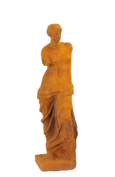 Skulptur Venus Garten Gusseisen Replikat Retro Design Dekoration-image