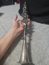 Vintage HOLTON Collegiate Metal Clarinet Model B. Rare1949 No Mouth Piece