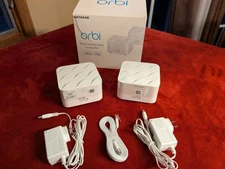 Netgear Orbi Mesh Wi-Fi System RBK12-100 Up to 3,000 Sqft 1.2 Gbps
