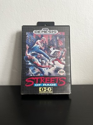 streets of rage - sega genesis - no manual - tested and working