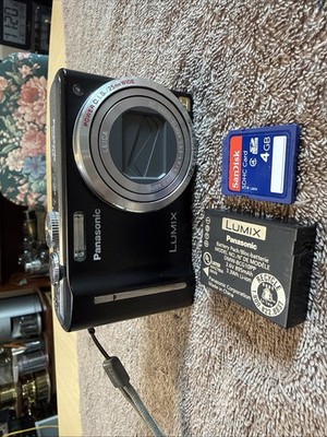 Panasonic LUMIX DMC-ZS6 12.1MP Digital Camera - Black for sale
