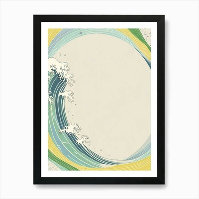 Leonardo Anime Xl A Minimalist Japa Gerahmtes Wandbild Poster Leinwanddruck Bild