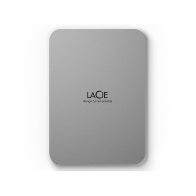Seagate Lacie 2TB Portable Externe Festplatte Silber