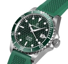 Orologio Automatico GMT  Boderry Cassa Titanio, Vetro Zaffiro, Seiko NH35, 100Mt