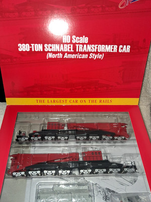 Ho Triebwagen Bachmann Spectrum 380 Tonnen Schnabel Transformatorwagen 