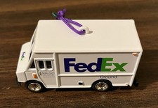 FedEx Ground Delivery Truck Ornament Diecast Advantage Industries Christmas